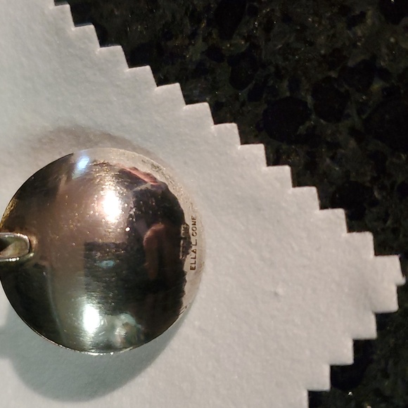 ☆RARE FIND☆ ELLA L. CONE Sterling Silver Antique Bar Stir Spoon (stamped) - Picture 3 of 9